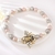 Picture of Pretty Artificial Pearl Oxide Short Chain Necklace