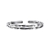 Picture of Small 999 Sterling Silver Fashion Bangle with Speedy Delivery