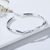 Picture of Famous Small Platinum Plated Fashion Bangle