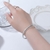 Picture of Distinctive Platinum Plated Small Fashion Bangle with Low MOQ