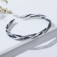 Picture of Nice Small 999 Sterling Silver Fashion Bangle
