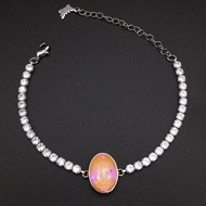 Show details for Sparkly Small Zinc Alloy Fashion Bracelet