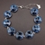 Picture of Staple Swarovski Element Blue Fashion Bracelet