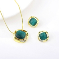 Picture of Charming Opal (Imitation) Americas & Asia 2 Pieces Jewelry Sets