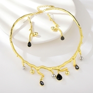 Picture of Great Artificial Crystal Big 2 Piece Jewelry Set Best Price