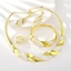 Show details for Fast Selling Multi-tone Plated Dubai 4 Piece Jewelry Set