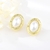 Picture of Hot Selling White Zinc Alloy Stud Earrings for Her