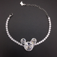 Show details for Fancy Small White Fashion Bracelet