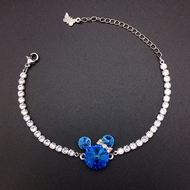 Show details for Zinc Alloy Platinum Plated Fashion Bracelet with Worldwide Shipping