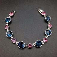 Show details for Fast Selling Platinum Plated Zinc Alloy Fashion Bracelet with Unbeatable Quality