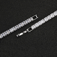 Picture of Luxury Platinum Plated Fashion Bracelet from Top Designer