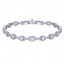 Show details for Nice Cubic Zirconia Platinum Plated Fashion Bracelet