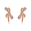 Show details for Copper or Brass Cubic Zirconia Dangle Earrings from Certified Factory