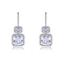 Show details for Luxury Cubic Zirconia Dangle Earrings with Worldwide Shipping