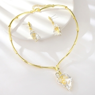 Show details for Dubai Big 2 Piece Jewelry Set from Top Designer