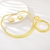 Picture of Distinctive Gold Plated Zinc Alloy 4 Piece Jewelry Set with Low MOQ