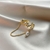 Picture of Charming White Artificial Pearl Adjustable Ring As a Gift