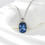 Show details for Women's Platinum Plated Zinc Alloy Pendant Necklace at Super Low Price