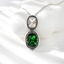 Show details for Buy Platinum Plated Zinc Alloy Pendant Necklace with Wow Elements