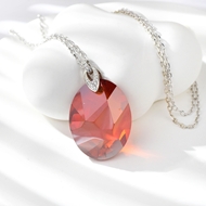 Show details for Shop Platinum Plated Small Pendant Necklace with Wow Elements