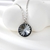 Picture of Irresistible Black Swarovski Element Pendant Necklace Direct from Factory