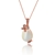 Picture of Zinc Alloy Rose Gold Plated Pendant Necklace from Certified Factory
