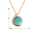 Picture of Hypoallergenic Rose Gold Plated Small Pendant Necklace As a Gift