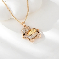 Show details for Affordable Zinc Alloy Rose Gold Plated Pendant Necklace from Trust-worthy Supplier