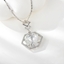 Show details for Fancy Small White Pendant Necklace