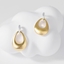 Show details for Classic Gold Plated Dangle Earrings Online Only
