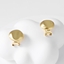 Show details for Popular Small Zinc Alloy Stud Earrings