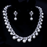 Show details for Staple Big Copper or Brass 2 Piece Jewelry Set