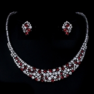 Show details for Nice Cubic Zirconia Copper or Brass 2 Piece Jewelry Set