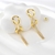 Picture of Affordable Gold Plated White Dangle Earrings with No-Risk Refund