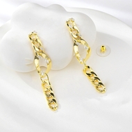 Show details for Luxury White Dangle Earrings for Ladies