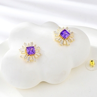 Show details for Bling Small Luxury Stud Earrings