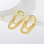 Show details for Irresistible Gold Plated Zinc Alloy Dangle Earrings For Your Occasions