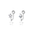 Picture of 925 Sterling Silver White Dangle Earrings from Editor Picks