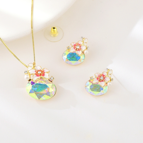 Picture of Fancy Small Zinc Alloy 2 Piece Jewelry Set