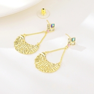 Show details for Good Artificial Crystal Medium Dangle Earrings