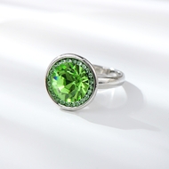 Show details for Charming Green Artificial Crystal Fashion Ring As a Gift Show details for Charming Green Artificial Crystal Fashion Ring As a Gift