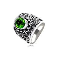 Picture of Filigree Big 925 Sterling Silver Fashion Ring