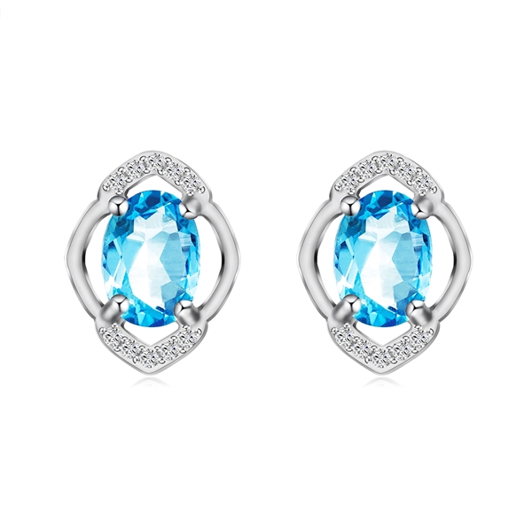 Picture of Best Rated Small 925 Sterling Silver Stud Earrings