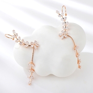 Show details for Big Copper or Brass Dangle Earrings Factory Direct