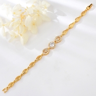 Show details for Delicate Copper or Brass Fashion Bracelet Online Only