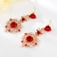 Show details for Hot Selling Red Cubic Zirconia Stud Earrings from Top Designer