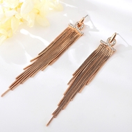Show details for Zinc Alloy White Dangle Earrings from Editor Picks