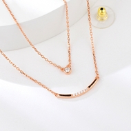 Show details for Affordable Rose Gold Plated Small Pendant Necklace From Reliable Factory