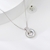 Picture of Platinum Plated White Pendant Necklace From Reliable Factory