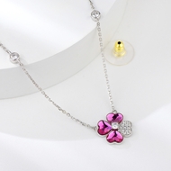 Show details for Best Swarovski Element Platinum Plated Pendant Necklace